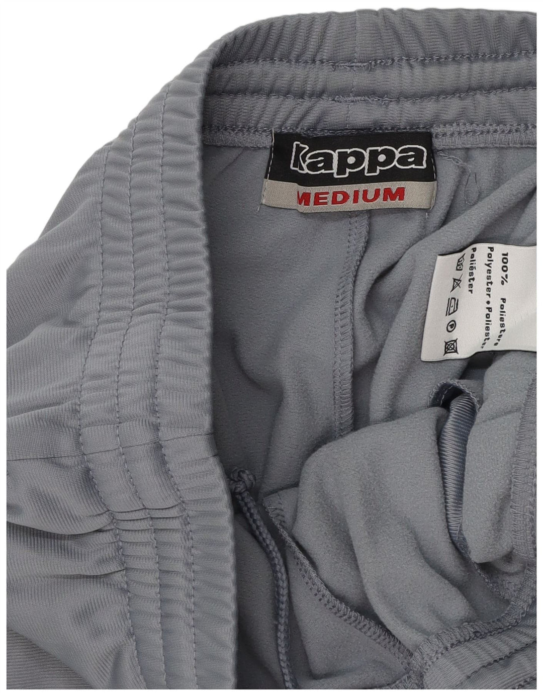 KAPPA Mens Tracksuit Trousers Medium  Grey Polyester