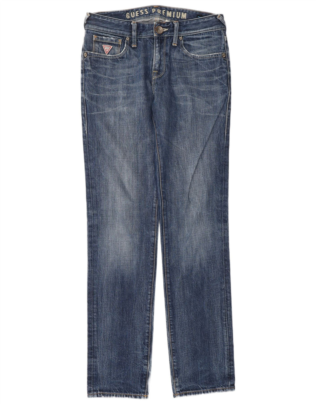 GUESS Mens Premium Slim Jeans W30 L34 Blue