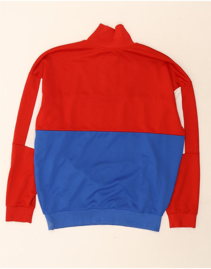 ZARA Felpa da Uomo con Zip e Collo Maglione Medio Multicolore Colorblock