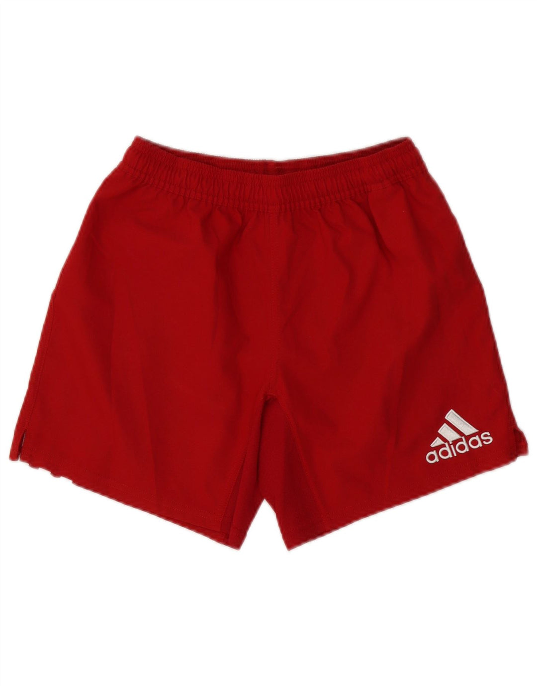 Adidas Womens Climacool Graphic Sports Shorts UK 8 Small Red Polyester