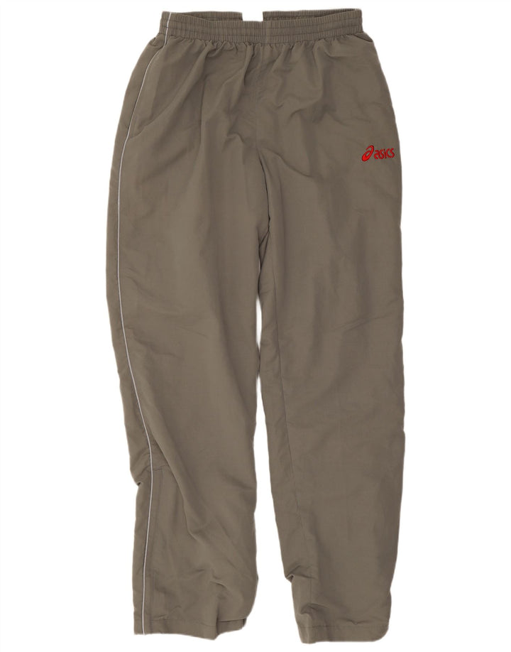 Asics Pantalon de survêtement pour homme Large Kaki Polyester