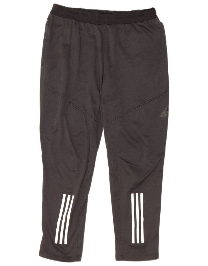 Adidas Pantalon de survêtement Climawarm pour homme Large Noir Polyester