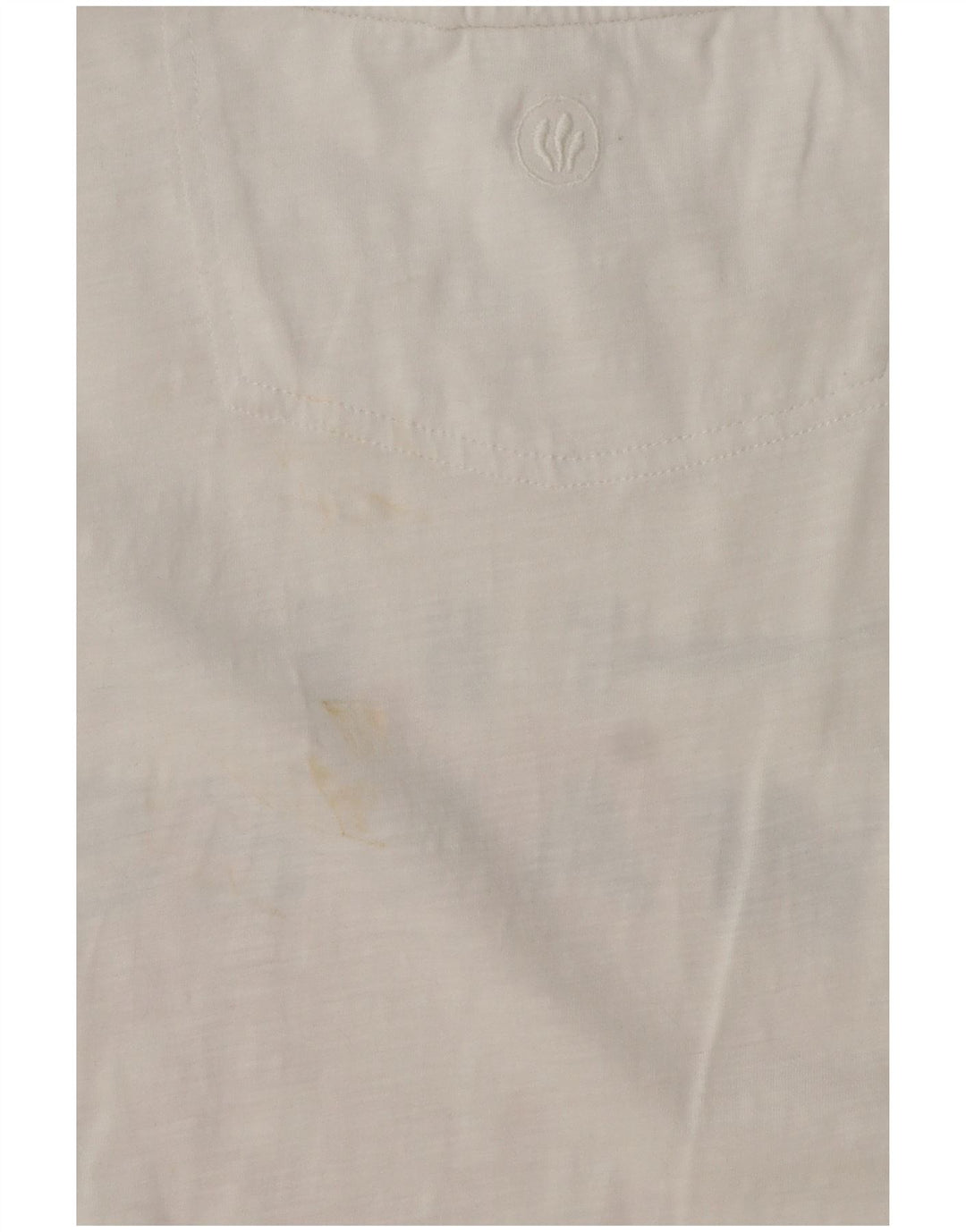 Fat Face Mens Graphic T-Shirt Top Large White Cotton