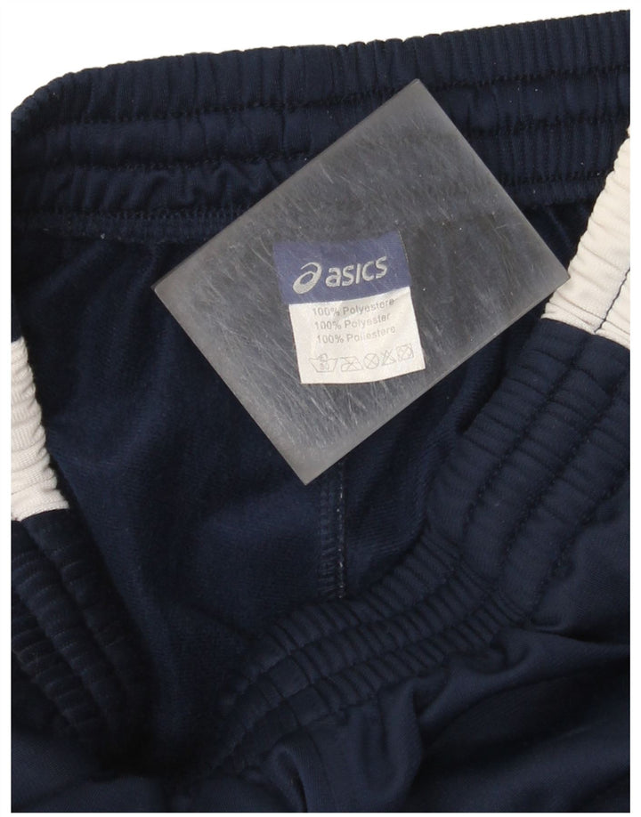 Pantaloni da tuta da donna Asics UK 12 Medium Blu Navy Colorblock