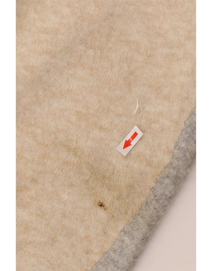 Marks & Spencer Womens Longline Cardigan Sweater UK 16 Large Beige