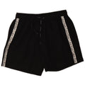 Calvin Klein Mens Graphic Swimming Shorts Large Black Colourblock Polyester