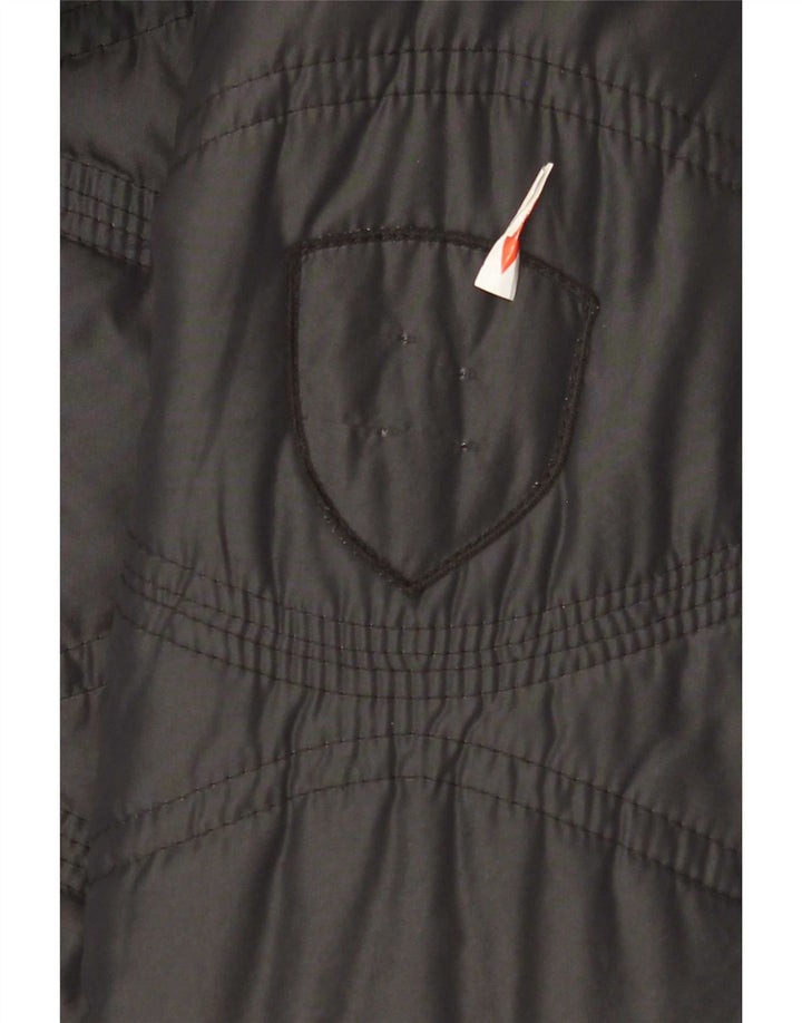 Perte by Krizia Veste matelassée pour femme UK 12 Medium Noir