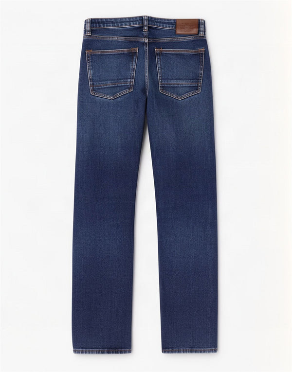 Marks & Spencer Jeans rectos para hombre W32 L29 Algodón azul