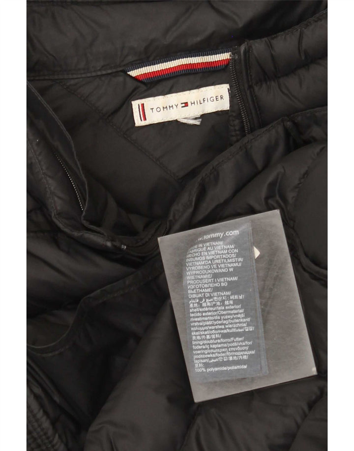 Tommy Hilfiger Veste matelassée pour femme UK 20 2XL Noir Polyamide
