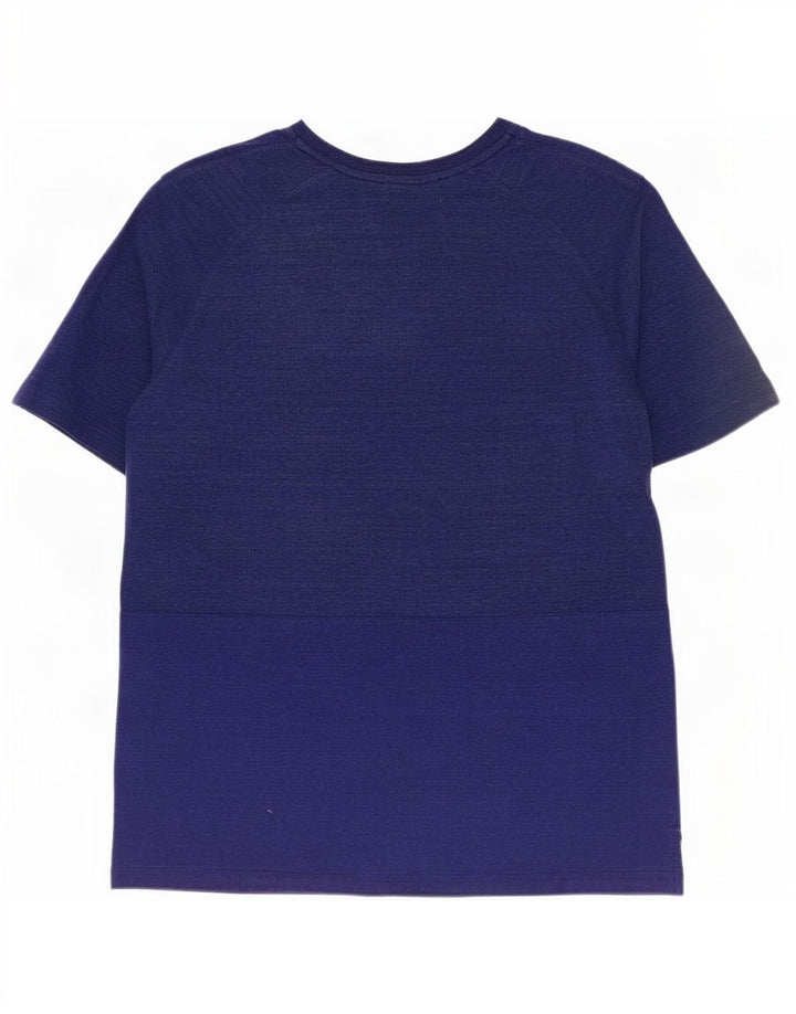T-shirt da uomo Nike Top in cotone blu navy medio