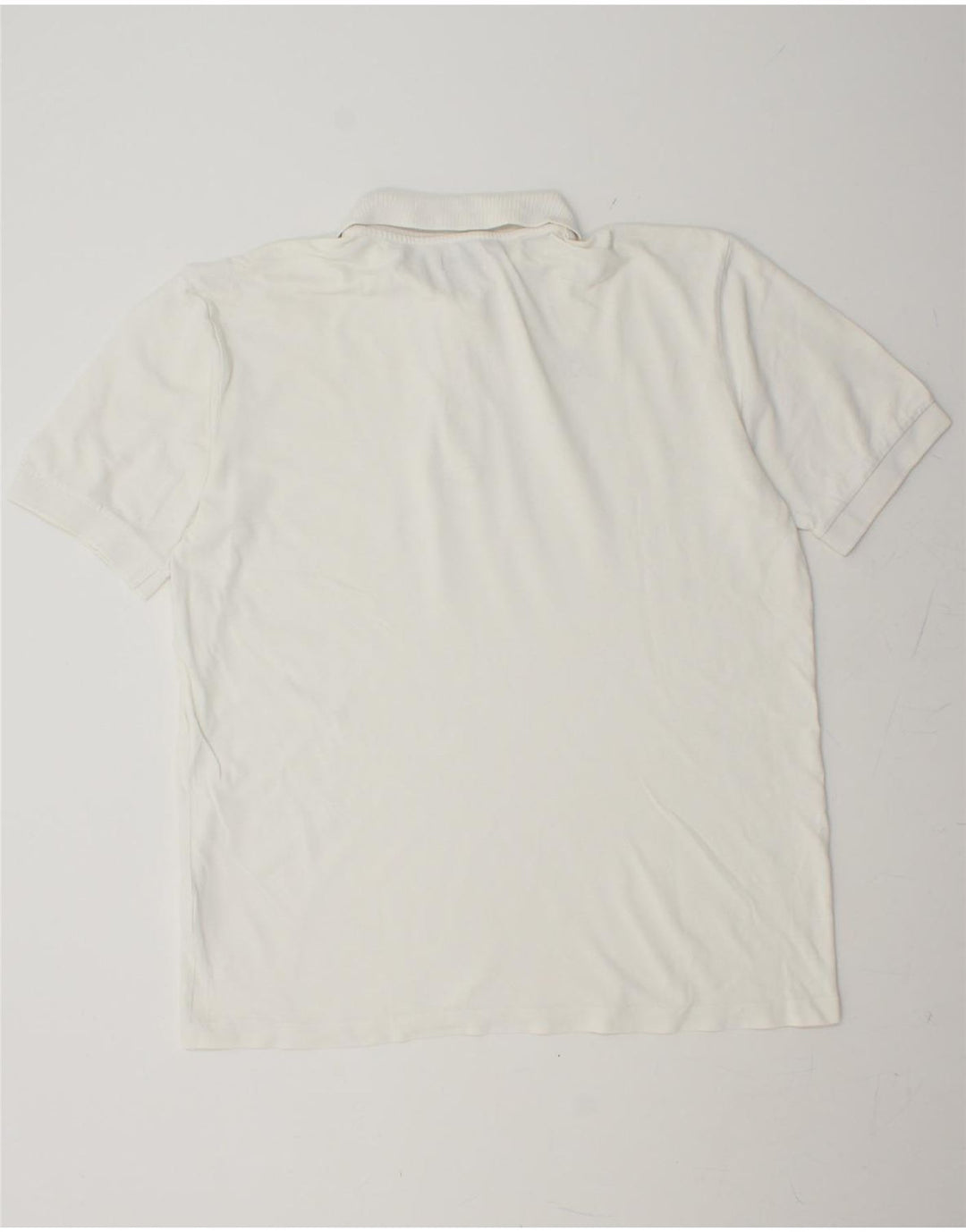 KAPPA Mens Polo Shirt 2XL White Cotton Vintage Kappa and Second-Hand Kappa from Messina Hembry 