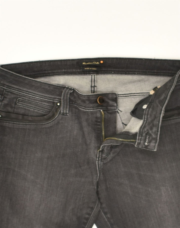 MASSIMO DUTTI Womens Skinny Jeans US 6 Medium W28 L29  Grey | Vintage Massimo Dutti | Thrift | Second-Hand Massimo Dutti | Used Clothing | Messina Hembry 
