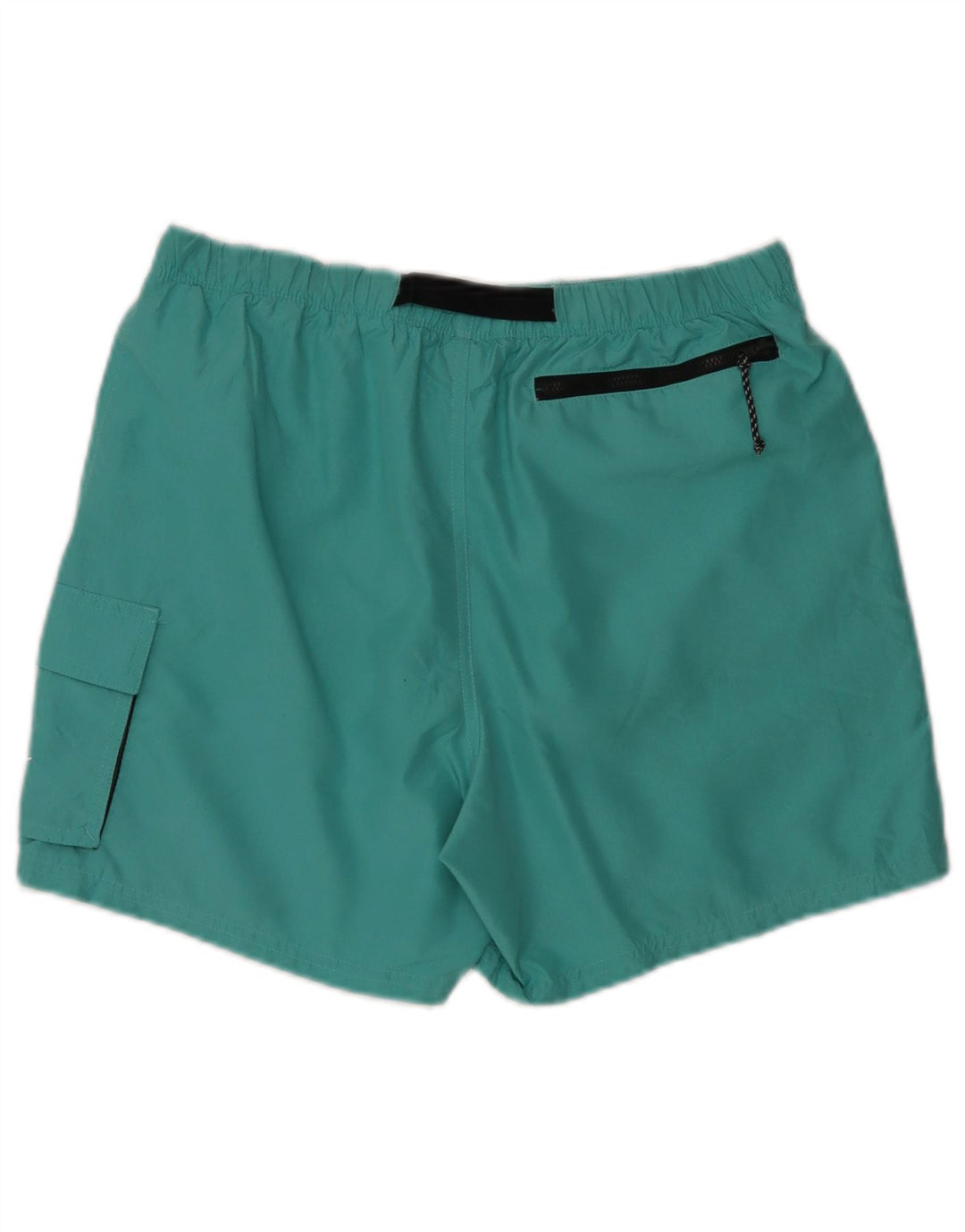 Pantaloncini da bagno da donna Nike UK 14 poliestere verde medio