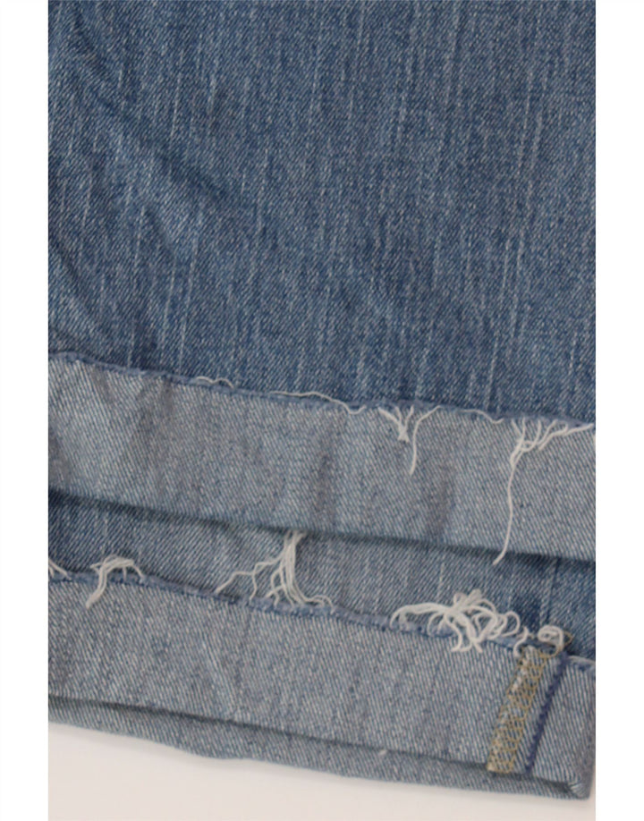 LEVI'S Womens 524 Denim Shorts US 5 Medium W30 Blue Cotton Vintage Levi's and Second-Hand Levi's from Messina Hembry 
