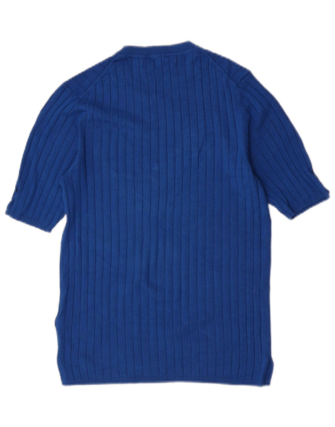 Marks & Spencer Pull à col rond pour femme UK 12 Bleu moyen