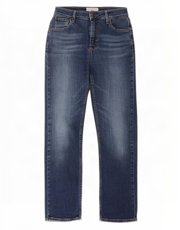Fat Face Womens Newham Straight Jeans UK 8 Small W26 L26 Blue
