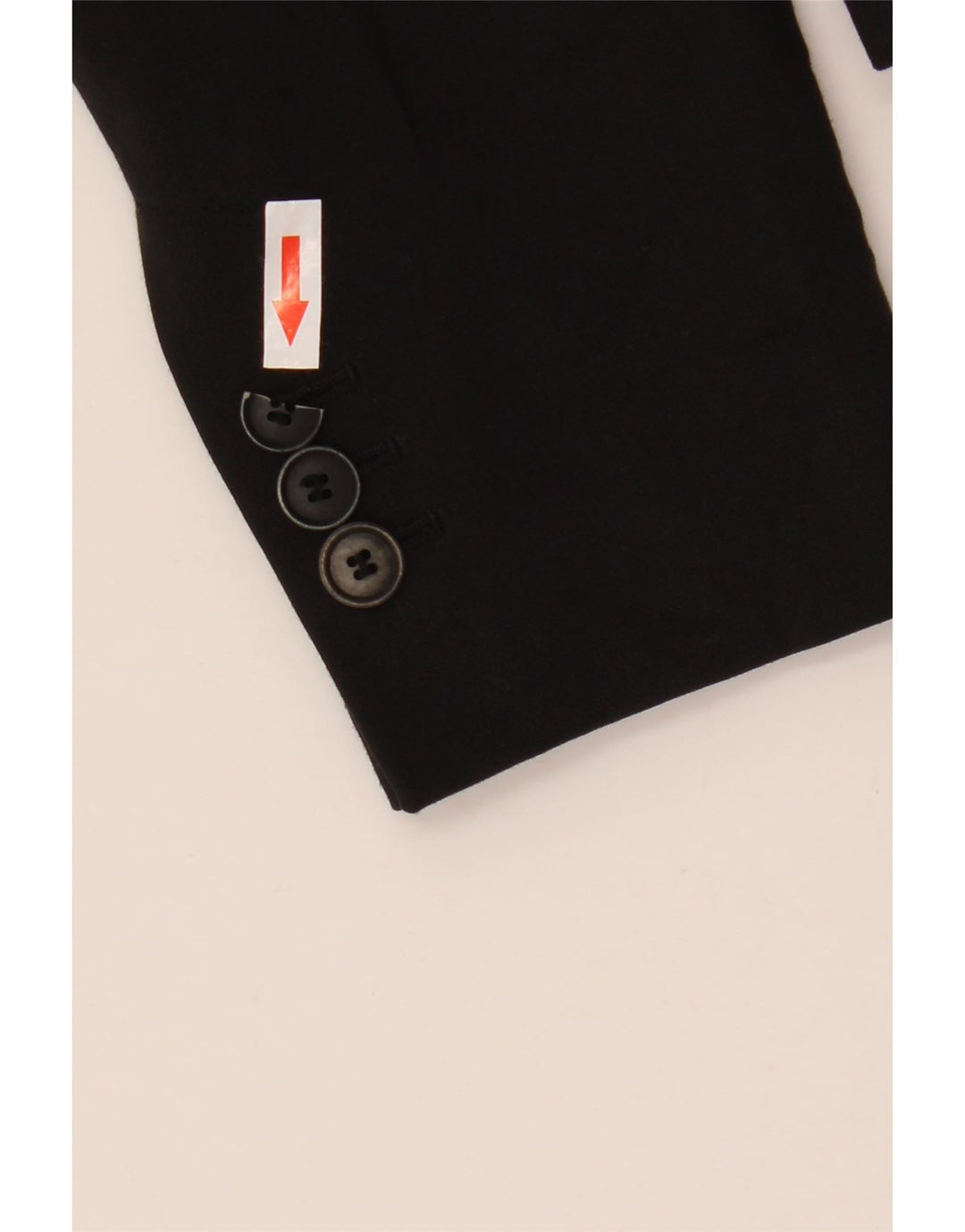 Zara Womens 1 Button Blazer Jacket UK 12 Medium Black