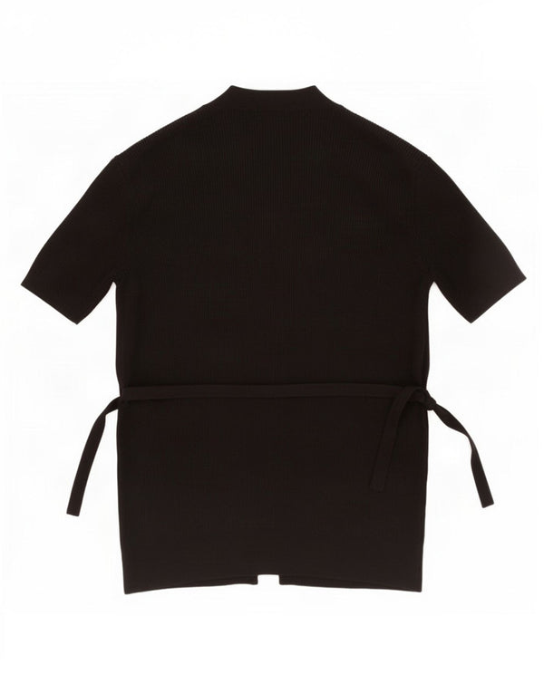 Pulover cardigan cu mânecă scurtă pentru femei Marks & Spencer UK 14 Medium Negru