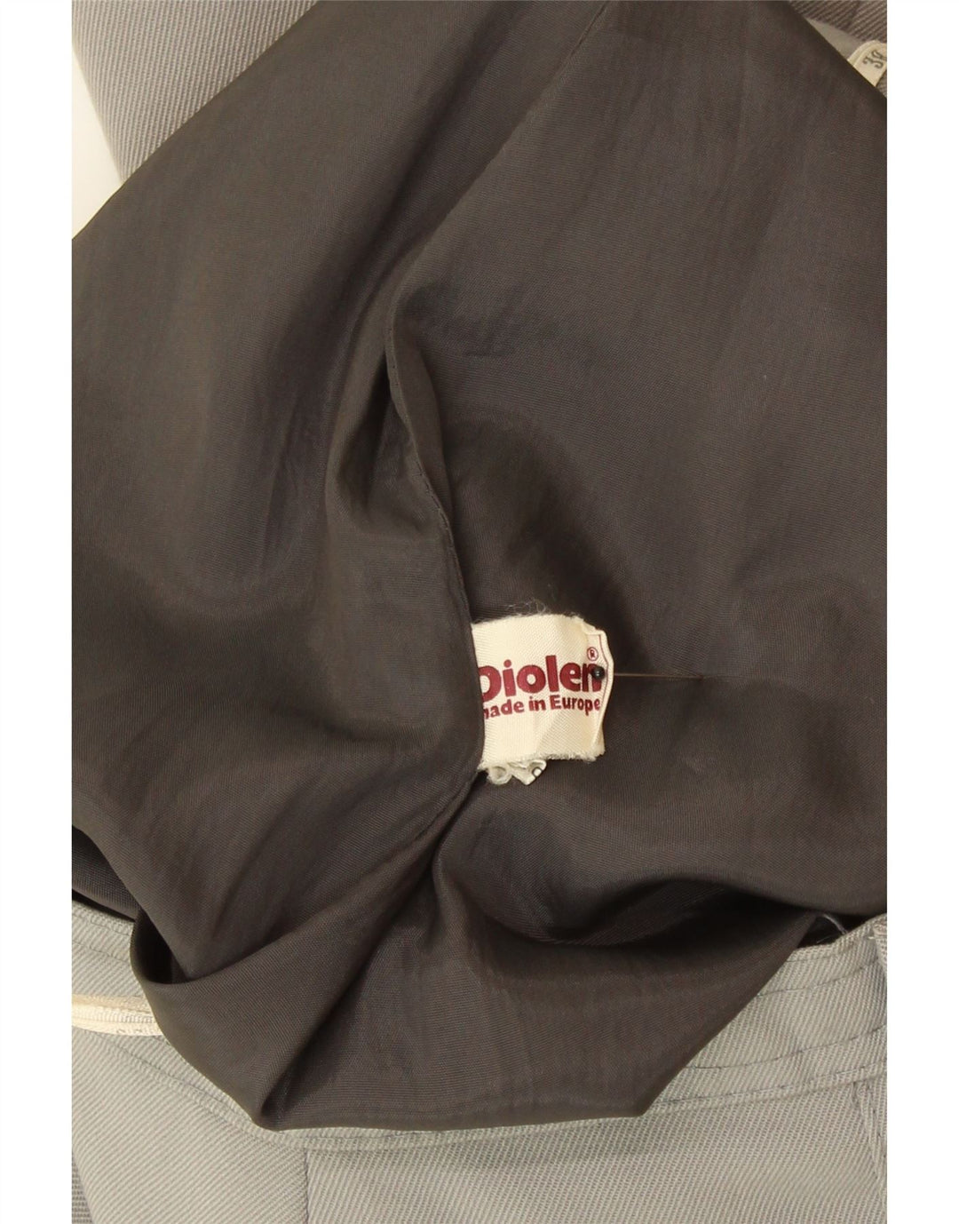 DIOLEN Womens A-Line Skirt W26 Small Grey Vintage Diolen and Second-Hand Diolen from Messina Hembry 