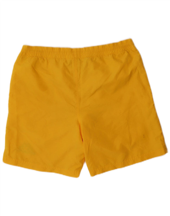 Kappa Short de Bain Homme Jaune Moyen Polyester