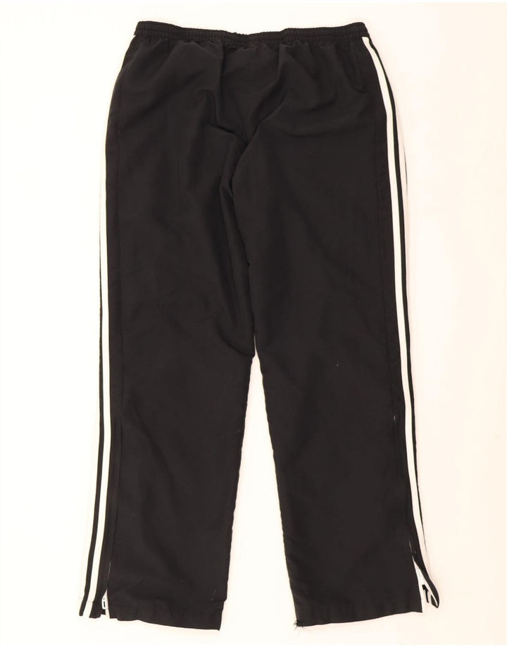 Adidas Womens Tracksuit Trousers UK 16/18 Large Black Polyester