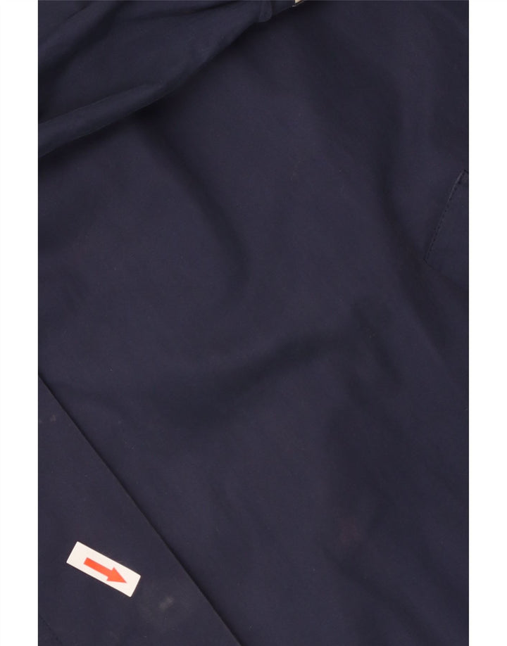 Framménti Womens Oversized Overcoat UK 18 XL Navy Blue