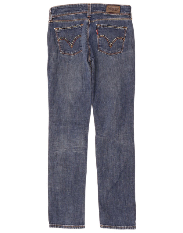 Damskie jeansy Levi's 571 Slim W29 L30 Niebieskie bawełniane