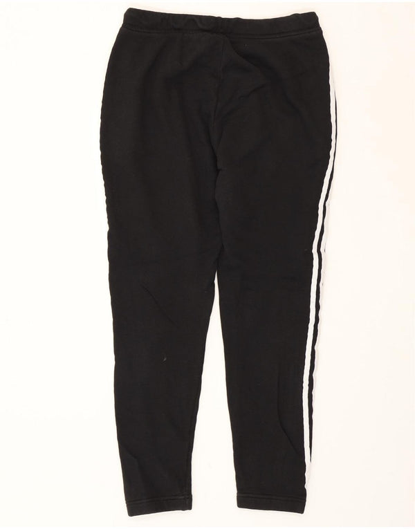 Adidas Womens Tracksuit Trousers UK 14 Medium Black Cotton