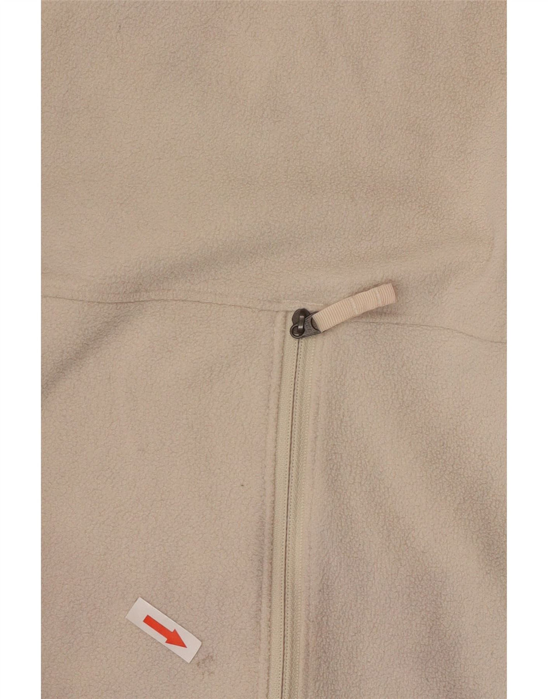 THE NORTH FACE Womens Oversized Fleece Jumper UK 16 Large White