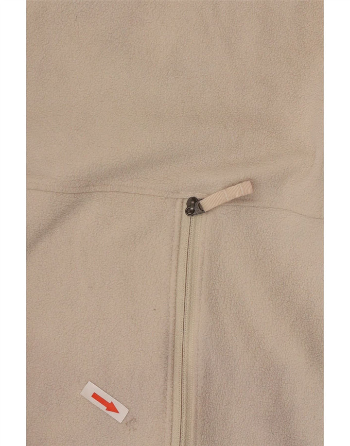 THE NORTH FACE Womens Oversized Fleece Jumper UK 16 Large White