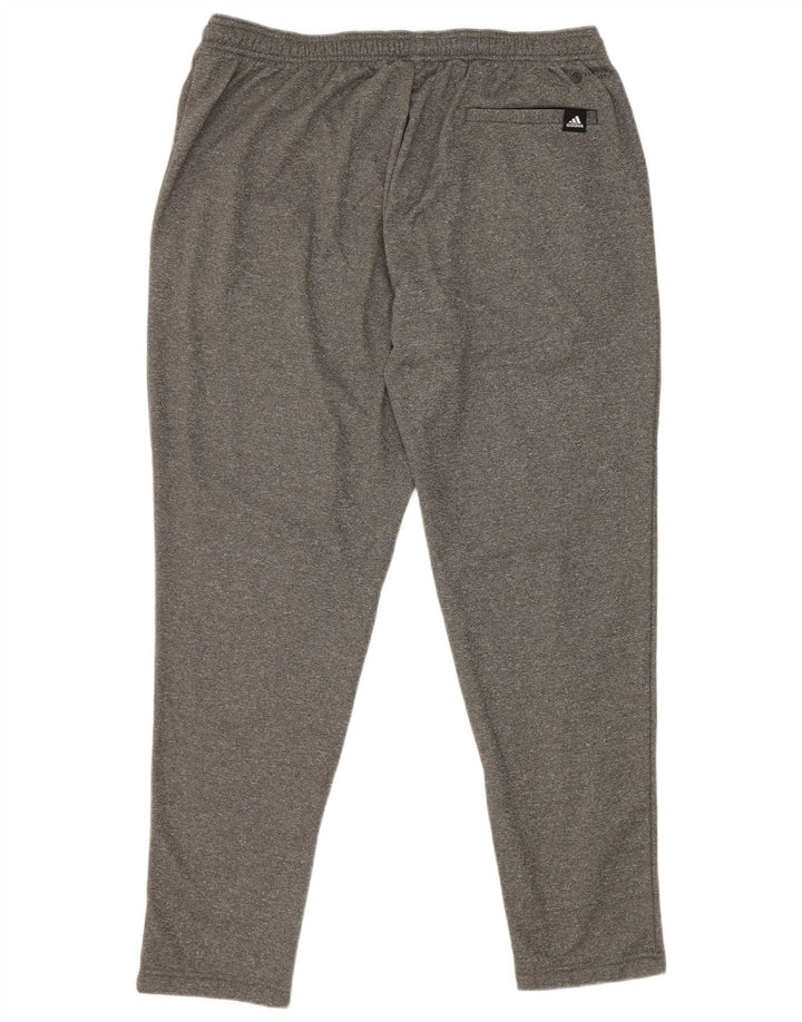 Adidas Træningsdragtsbukser til mænd XL Grå Flecked Polyester