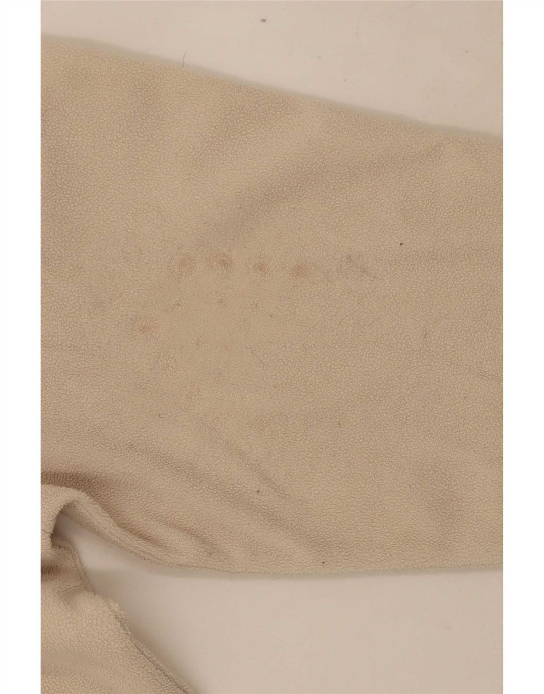 Asics Damen-Fleecepullover mit Reißverschluss am Hals, UK 16, Größe L, gebrochenes Weiß, Polyester