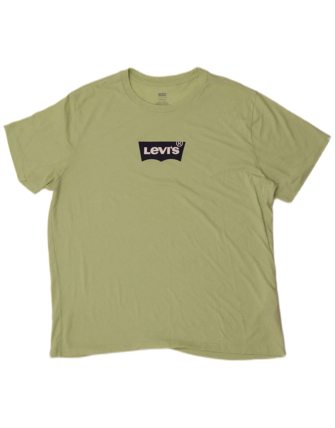 Męska koszulka standardowa Levi's z grafiką, góra XL, zielony, poliester
