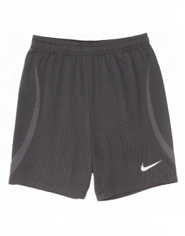 Nike Drenge Dri Fit Sportshorts 12-13 år Stor sort ternet polyester