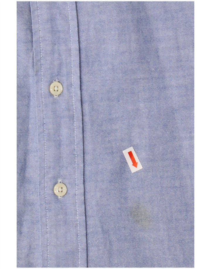 POLO RALPH LAUREN Womens Shirt US 8 Medium Blue Cotton