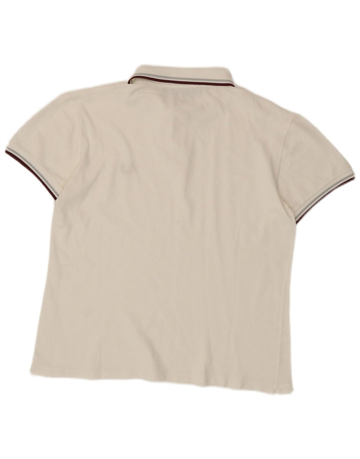 Fred Perry Mens Polo Shirt Medium White