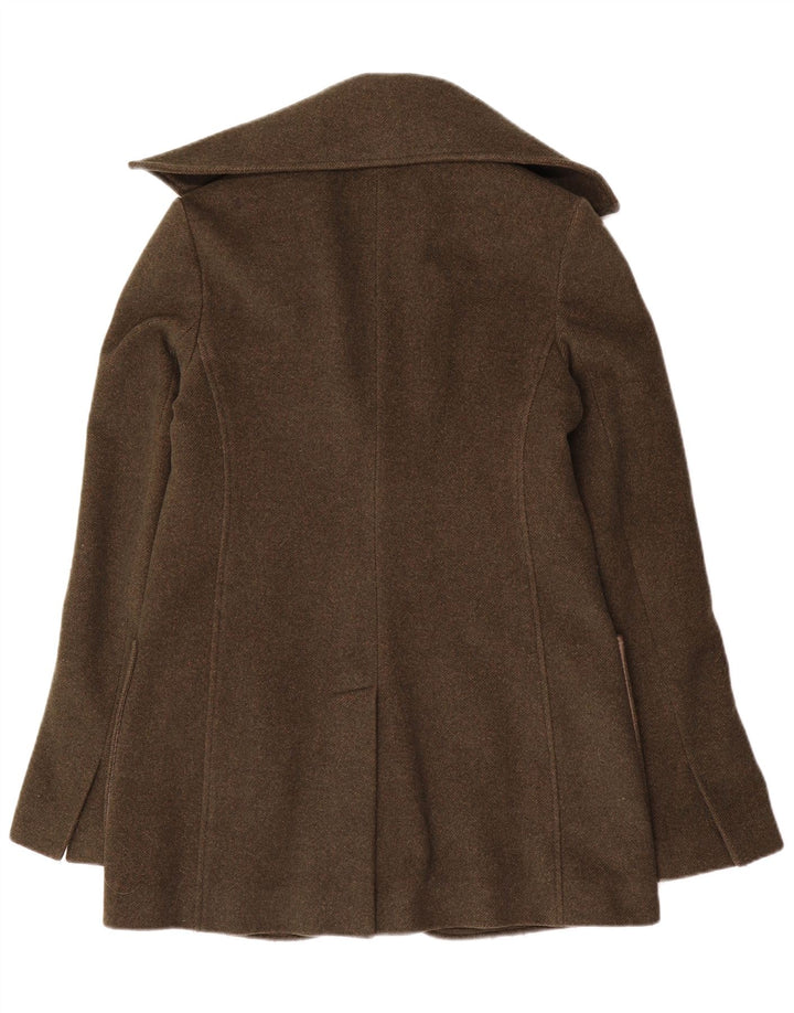 PATRIZIA PEPE Damen 2-Knopf-Blazerjacke IT 44 Medium Khaki Wolle