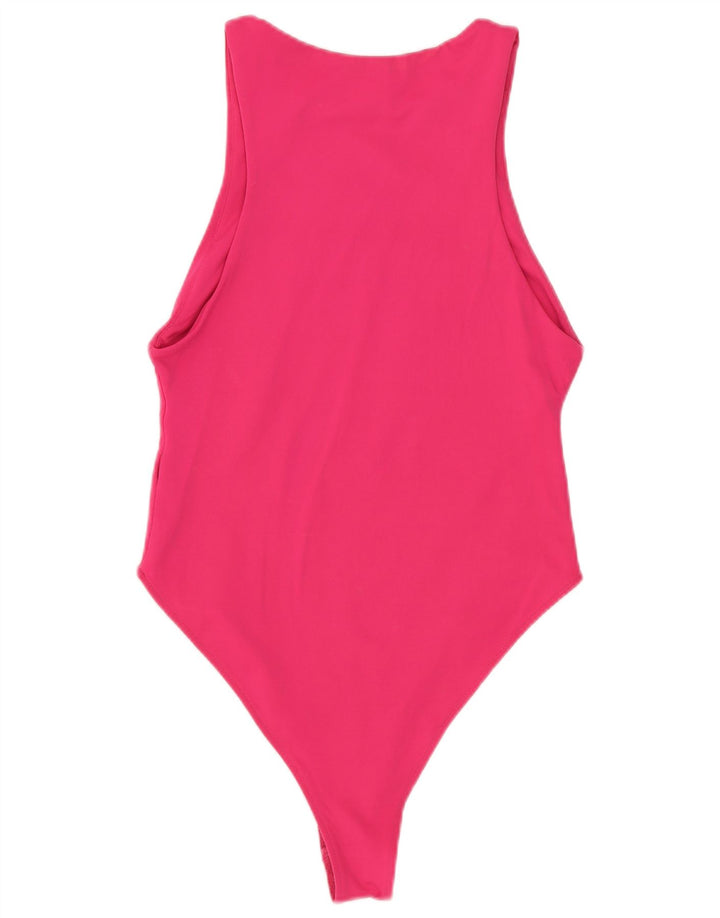 Zara Body Sin Mangas Mujer UK 8 Small Rosa