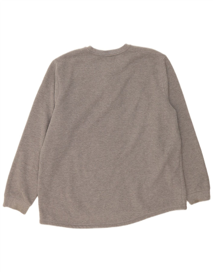 Felpa Lee da uomo con vestibilità regolare, 2XL, cotone grigio