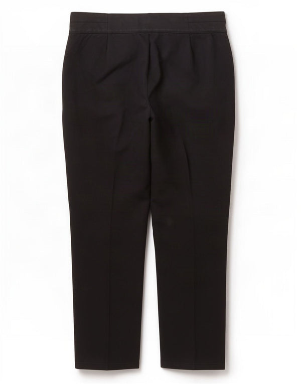 Marks & Spencer Womens Straight Casual Trousers UK 18 XL W38 L27 Black