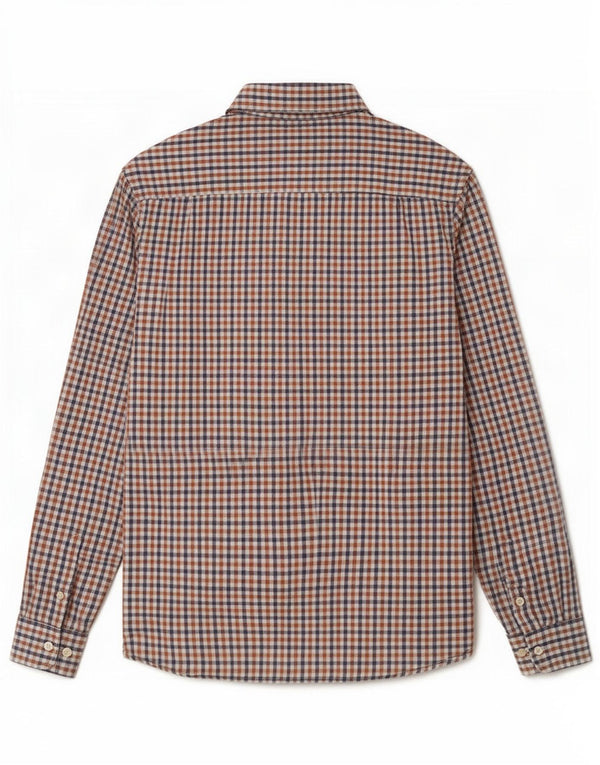 Harvey & Jones Mens Flannel Shirt Medium Multicoloured Gingham