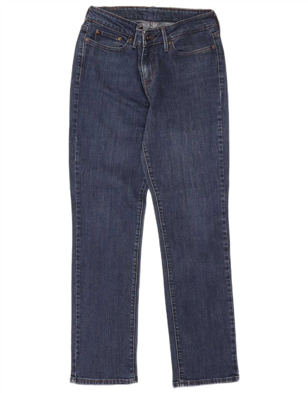 Calça Jeans Slim Feminina Levi's W29 L30 Azul Algodão