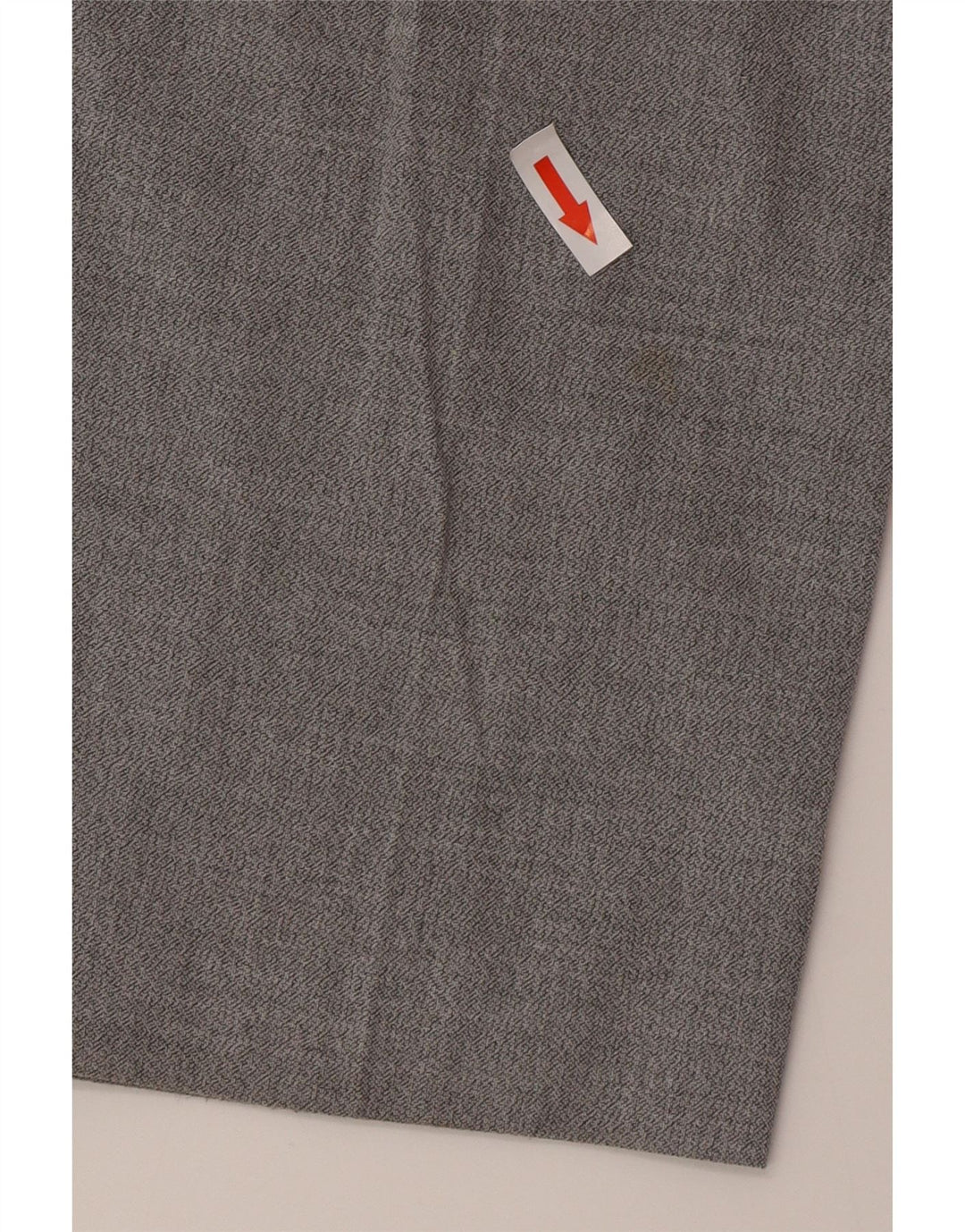 Pantaloni da abito slim da uomo Zara EU 46 XL W36 L33 Poliestere grigio