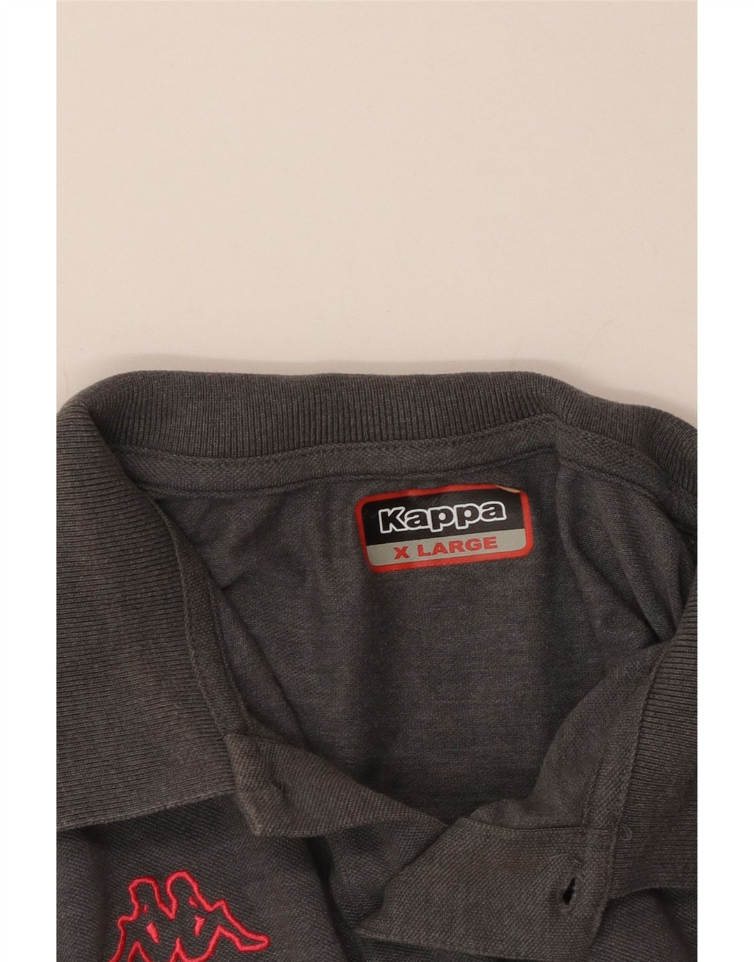KAPPA Poloshirt til mænd XL Grå