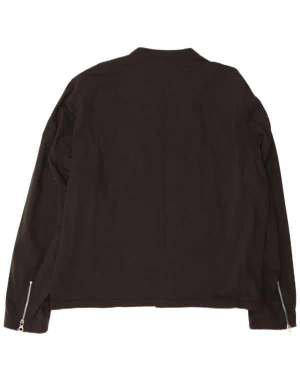 Diesel Chaqueta Bomber para Hombre UK 44 2XL Negro