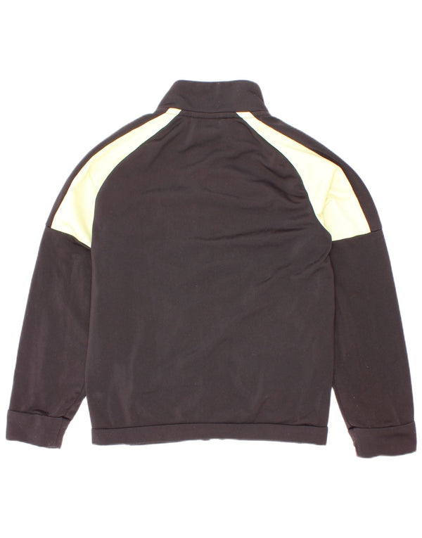 Jaqueta Puma Meninos Treino Top 7-8 Anos Preto Colourblock Poliéster