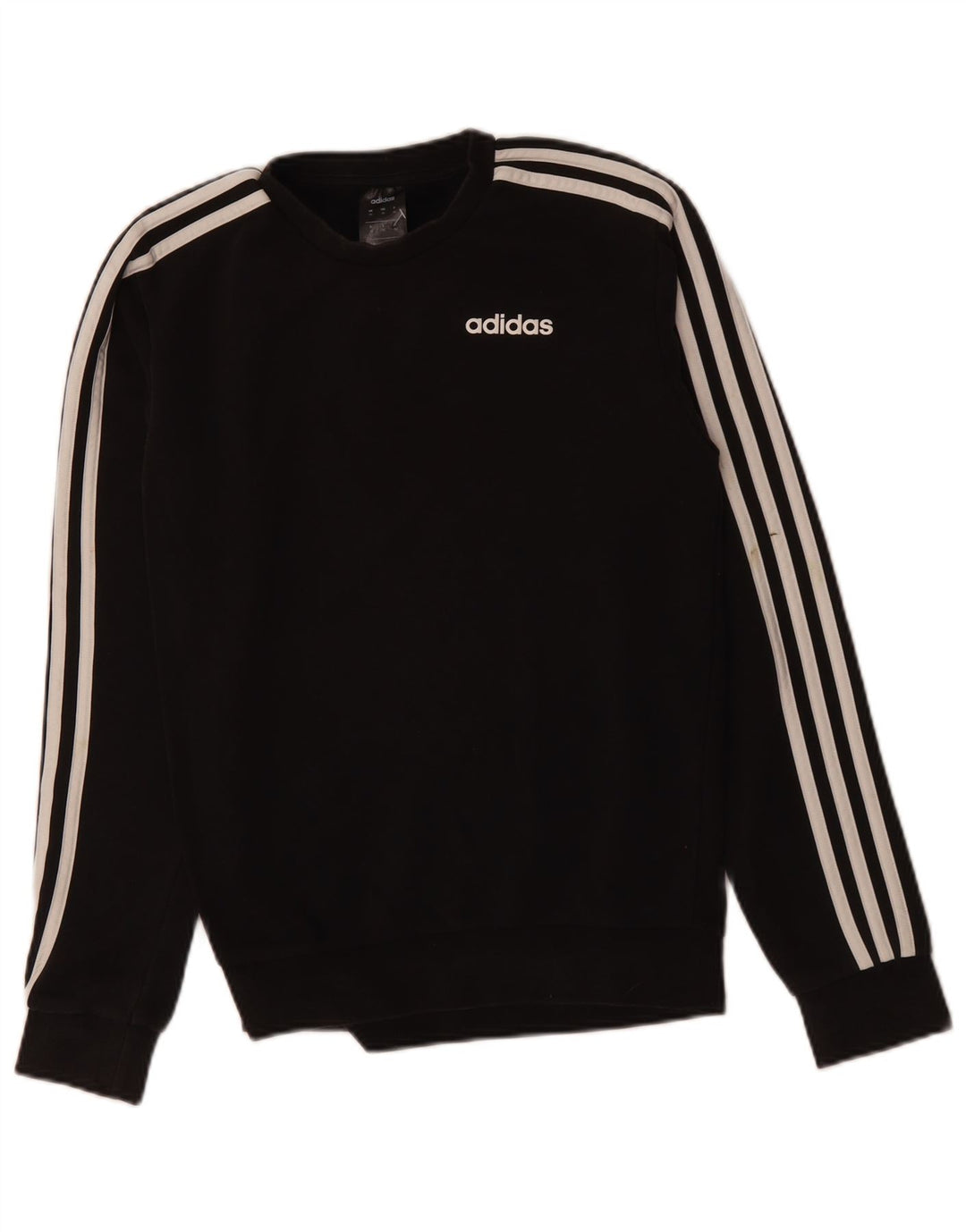 ADIDAS Mens Sweatshirt Jumper XS Black Cotton