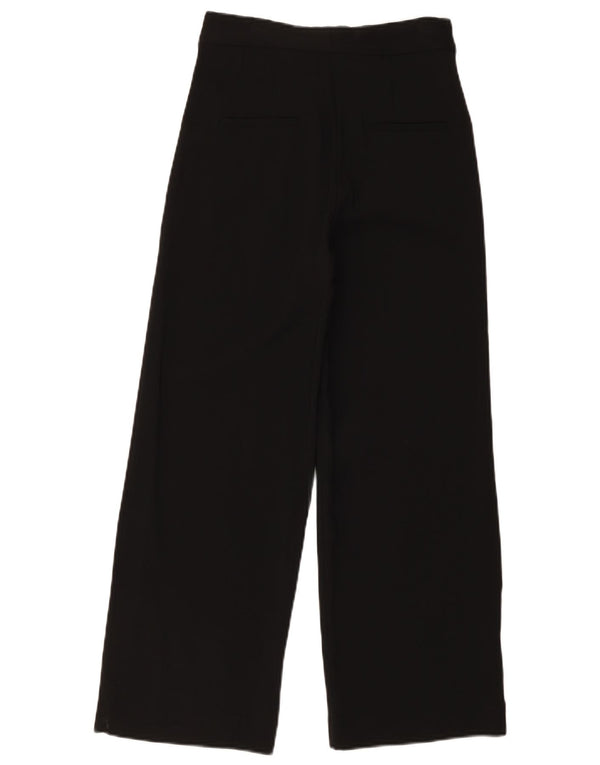 Massimo Dutti Γυναικείο Ψηλόμεσο Παντελόνι Chino EU 36 XS W26 L28 Μαύρο