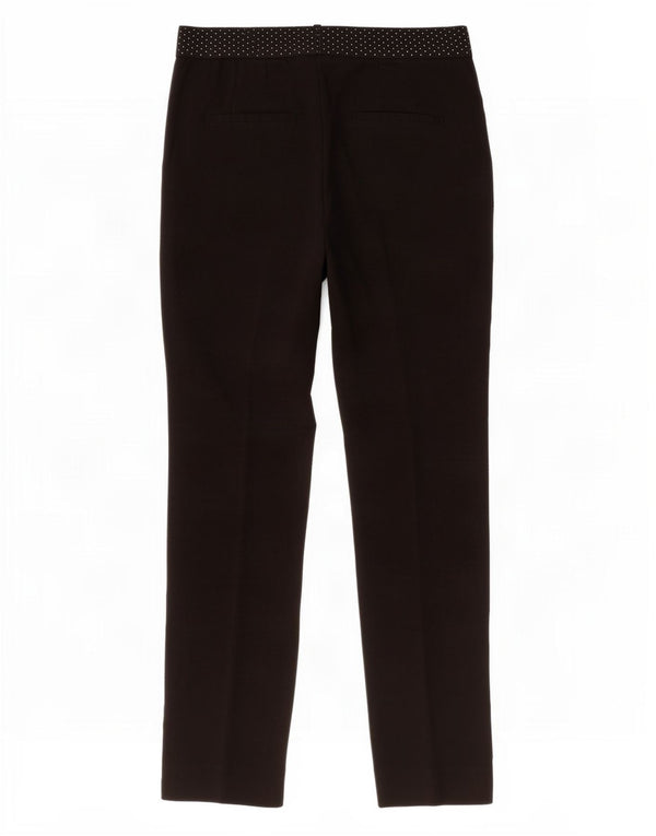 Zara Γυναικείο Slim Suit Παντελόνι Small W26 L27 Black Spotted