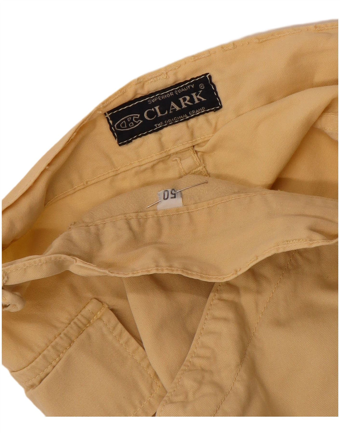 CLARK Herren Cargoshorts IT 50 Large W34 Beige